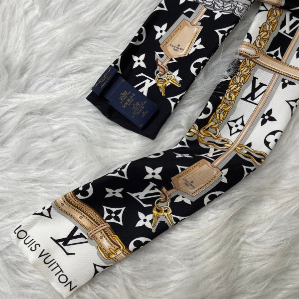 【全新閒置品】【12期0利率】Monogram Confidential 長絲巾 