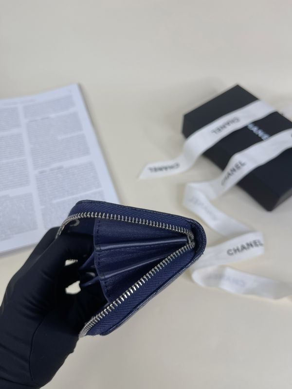 【分期0利率】CHANEL 24P 拉鍊零錢包【95成新】 