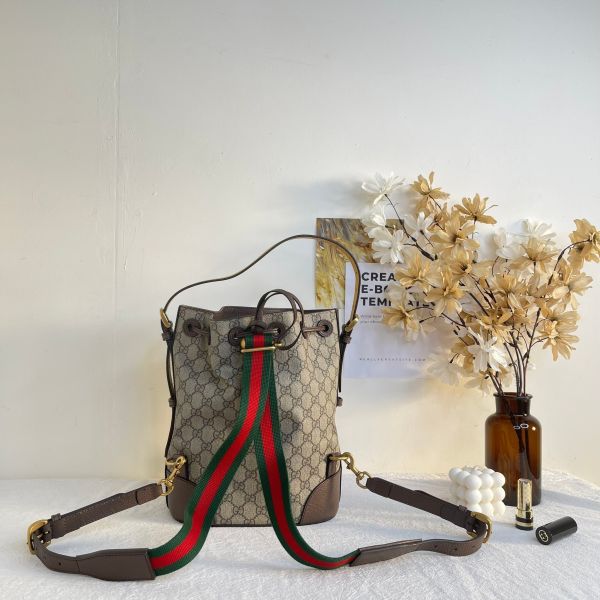 【分期0利率】GUCCI 虎頭水桶後背手提兩用包【9成新】 