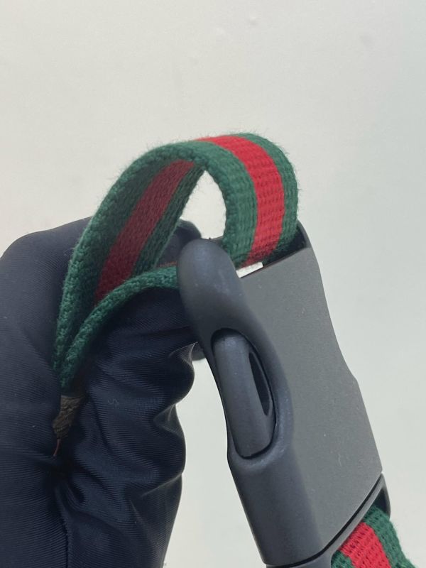 【未使用閒置品】GUCCI Supreme虎頭胸包 