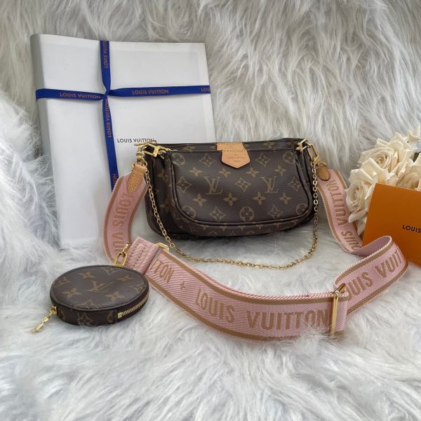 【9.5成新】【12期0利率】LV 五合一麻將包 