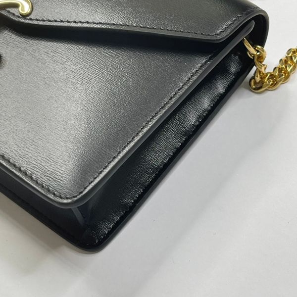 【12期0利率】CELINE MARGO 亮澤牛皮革WOC【台灣購證】【全新閒置】 