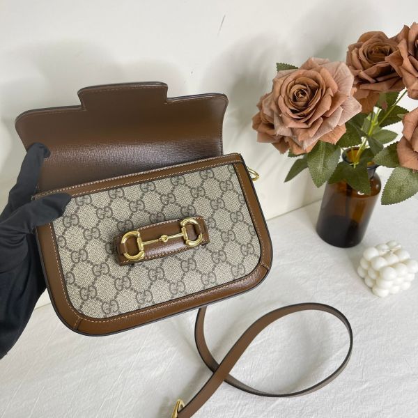 【12期0利率】GUCCI Horsebit 1955 MINI【台灣購證】【95成新】 