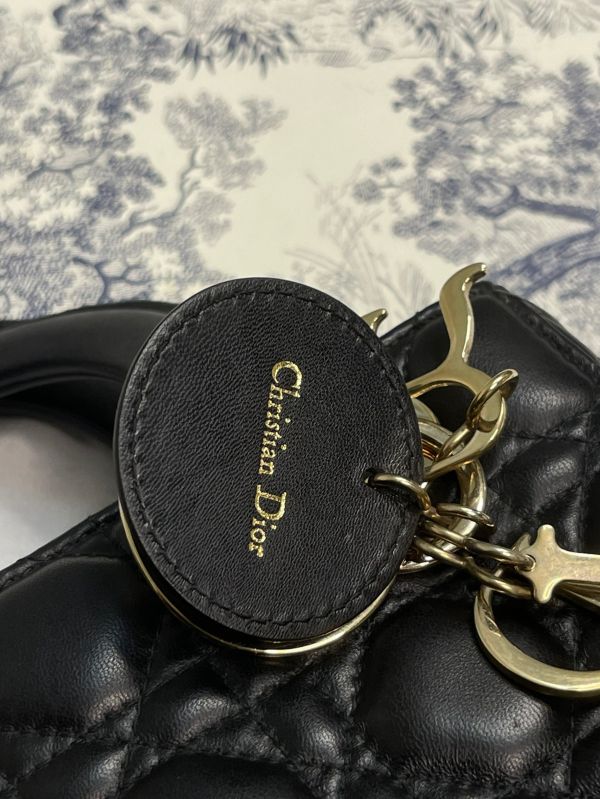 【分期0利率】DIOR LADY DIOR S LAMBSKIN【9成新】 