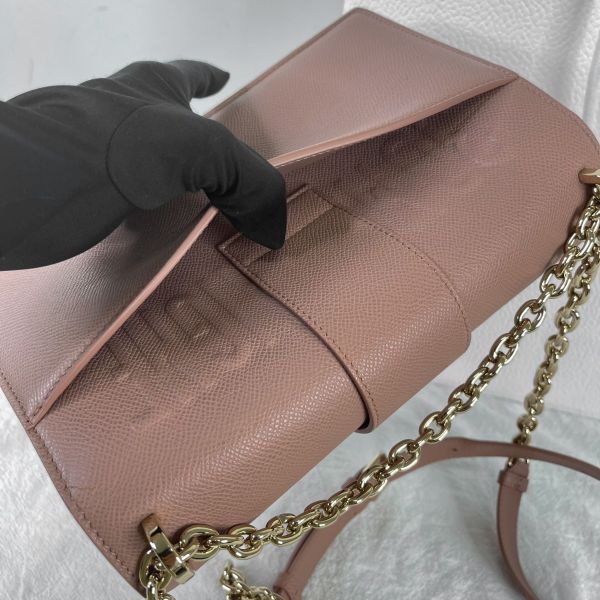 【12期0利率】DIOR 30 MONTAIGNE 中號 乾燥玫瑰粉【95成新】 