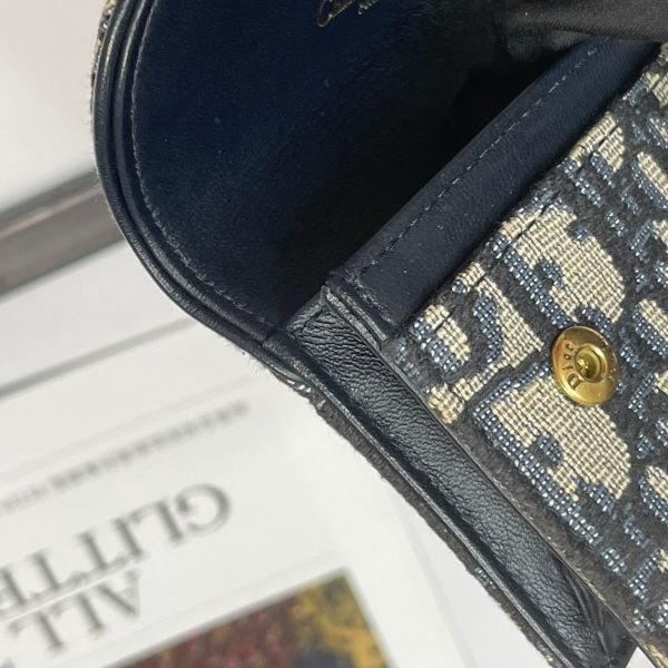 【12期0利率】DIOR SADDLE BLOOM 卡夾【23年1月台灣購證】【9成新】 