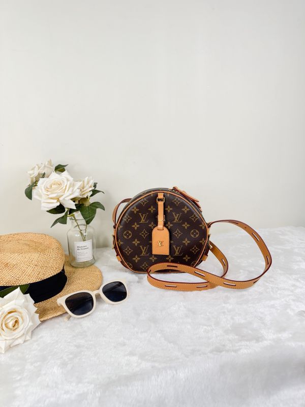 【12期0利率】LV BOÎTE CHAPEAU 圓餅包  MM【9成新】 