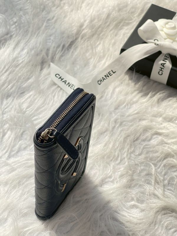 【分期0利率】CHANEL VANITY 拉鍊中夾【9成新】 