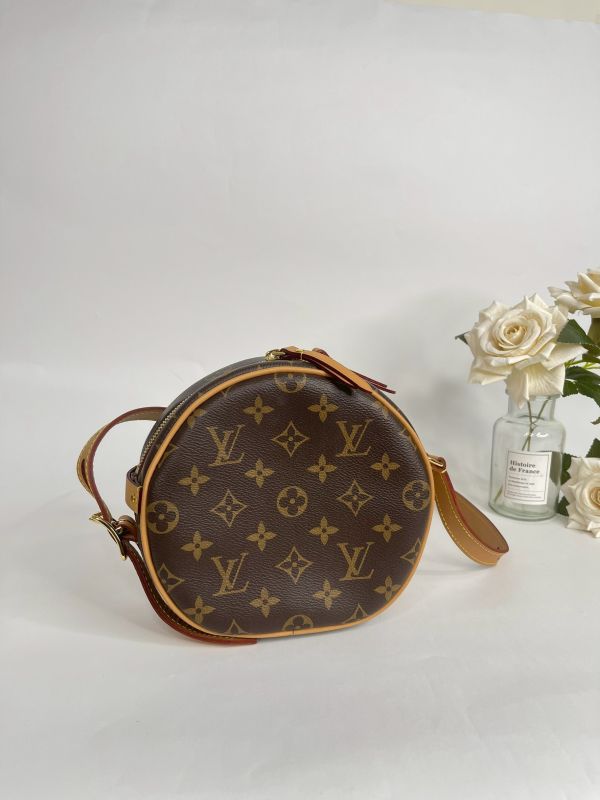 【分期0利率】LV  BOÎTE CHAPEAU圓餅包【99成新】 