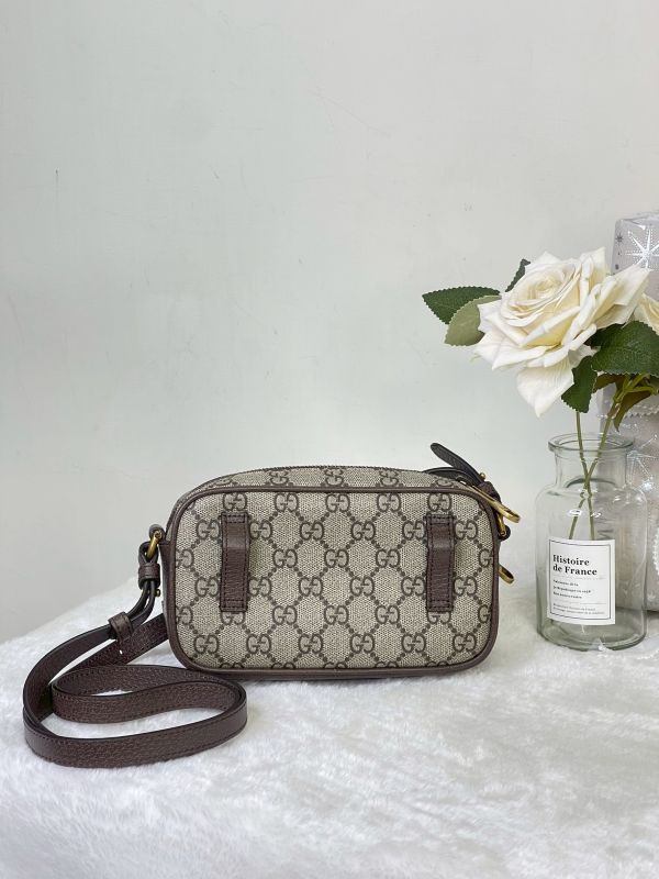 【99成新】GUCCI Ophidia 前口袋腰包斜背兩用包 