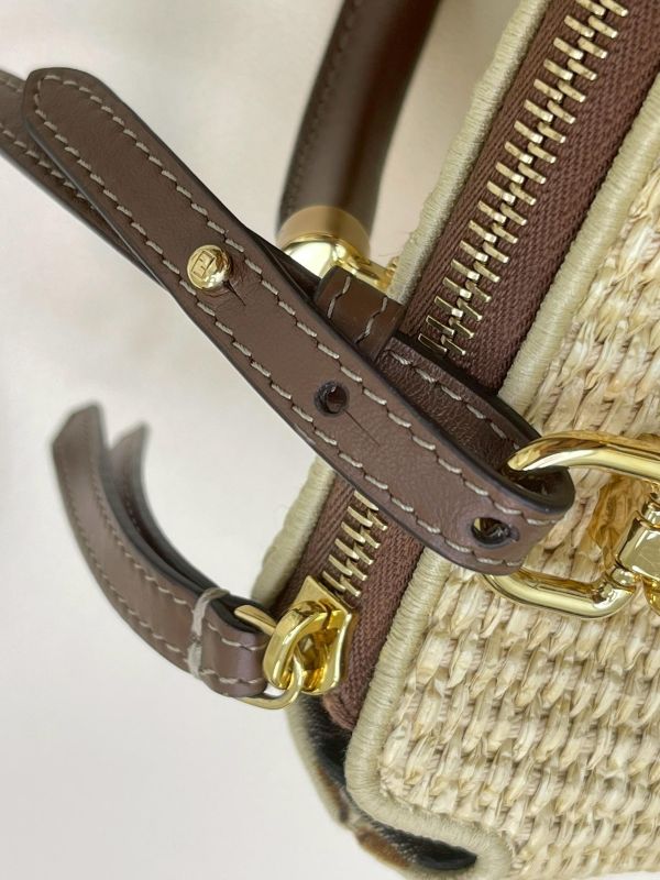 【95成新】FENDI BY THE WAY 竹編兩用迷你波士頓包 