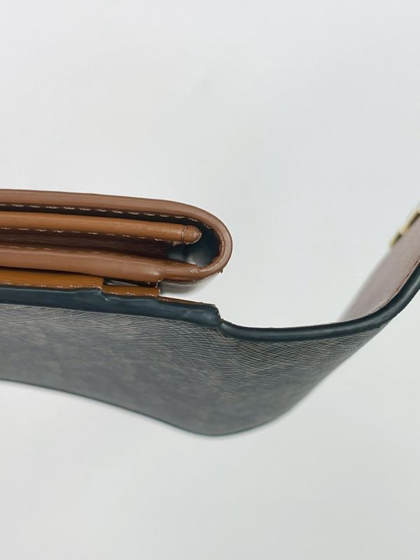 【9成新】CELINE凱旋門三摺短夾 