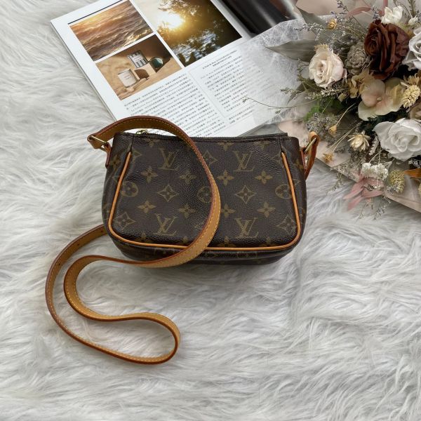 【12期0利率】LV老花豆腐包【85 成新】 