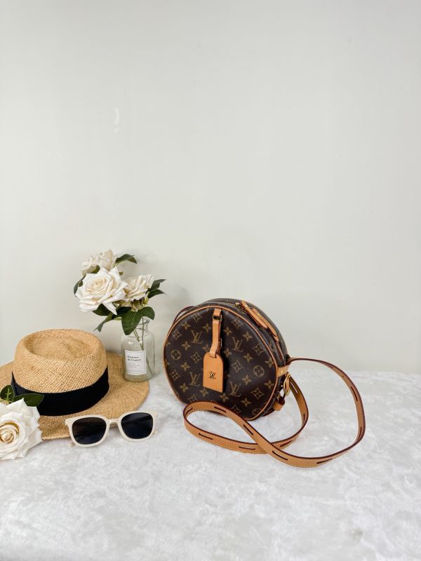 【12期0利率】LV BOÎTE CHAPEAU 圓餅包  MM【9成新】 
