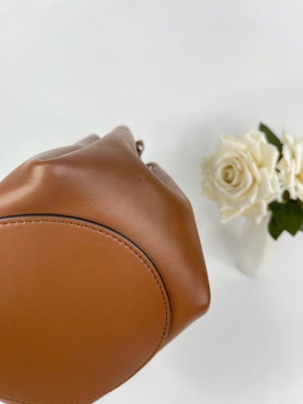 【99成新】BURBERRY 抽繩水桶包 