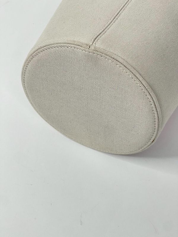 【95成新】BALENCIAGA WAVE BB 印花帆布水桶包 