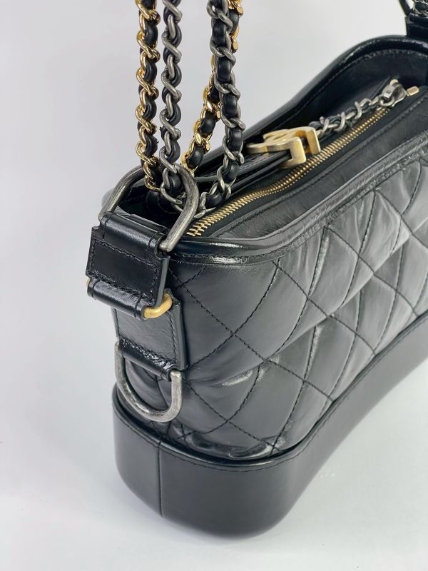 【85成新】CHANEL Gabrielle hobo 流浪包小號 