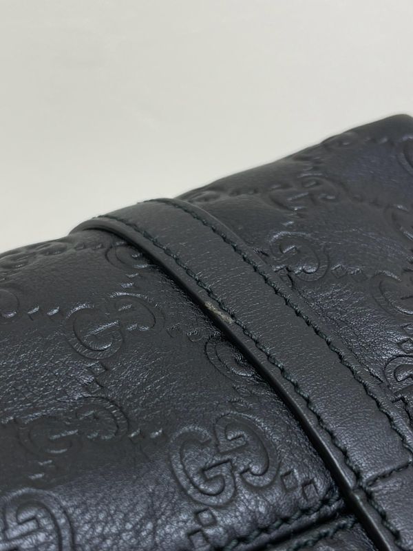 【99成新】GUCCI GG壓紋托特包 