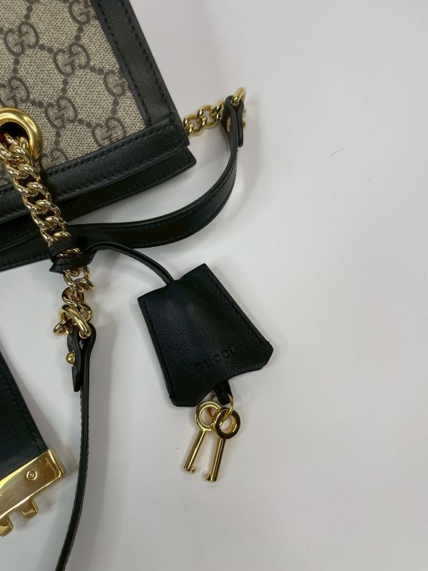 【分期0利率】GUCCI Padlock 中號托特包【99成新】 