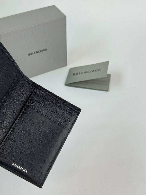 【分期0利率】BALENCIAGA MONOGARM 直式對折短夾【全新品】 