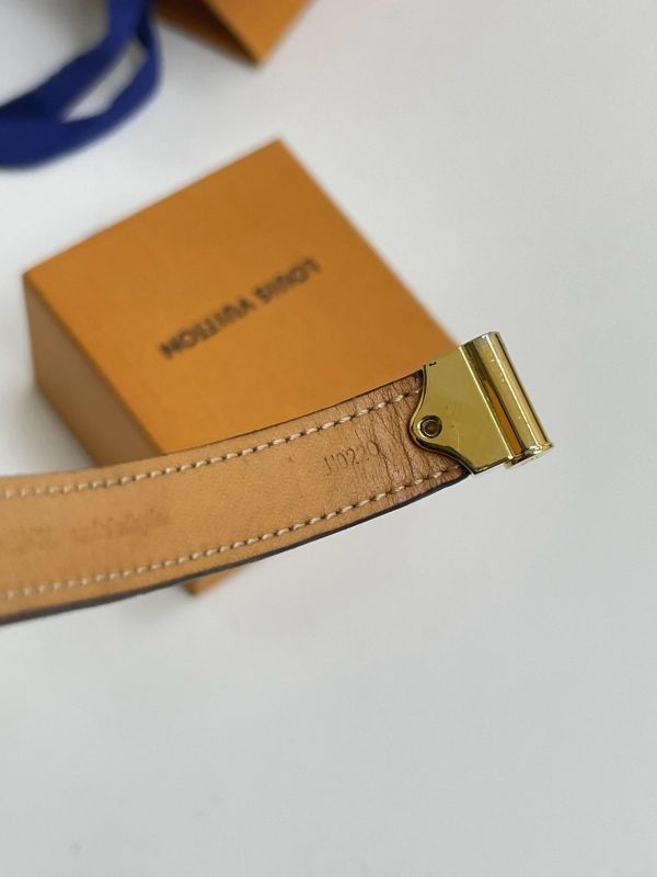 【9成新】LV MONOGRAM 黃銅手環 