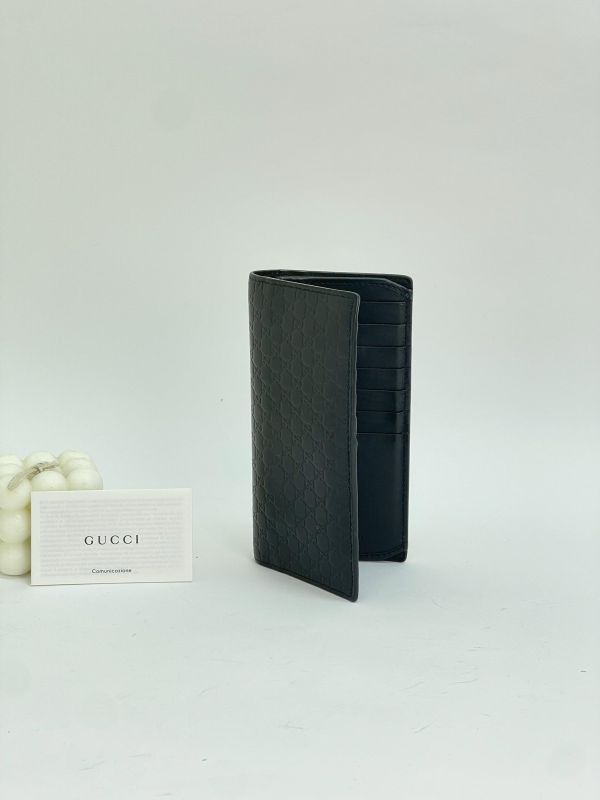 【85成新】GUCCI Guccissima GG壓紋對開長夾 