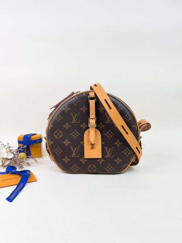 【95成新】LV BOÎTE CHAPEAU 圓餅包 MM 