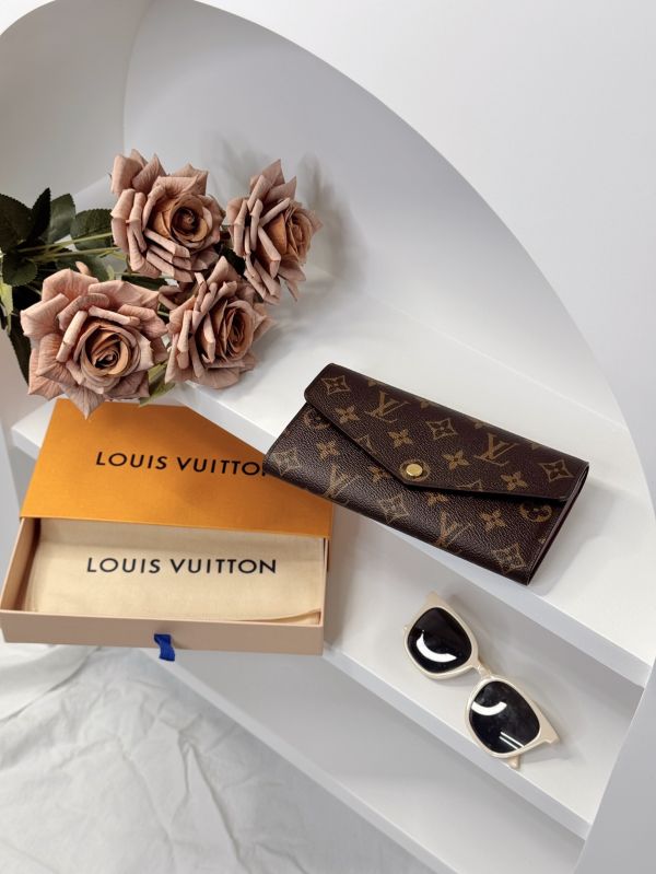 【分期0利率】LV Sarah 錢包【9成新】 