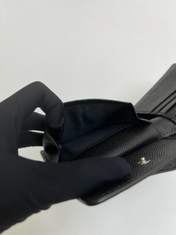 【9成新】BURBERRY 燙銀LOGO 防刮短夾 