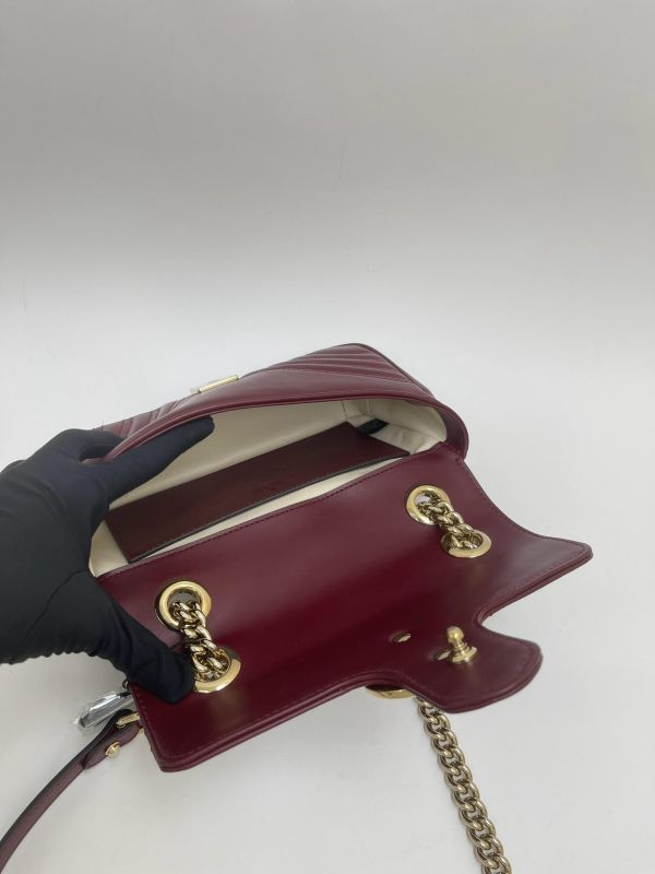 【95成新】GUCCI GG MARMONT 肩背包 小號 