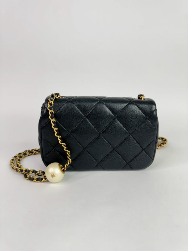 【未使用閒置品】CHANEL 24S 雙湯圓方胖 