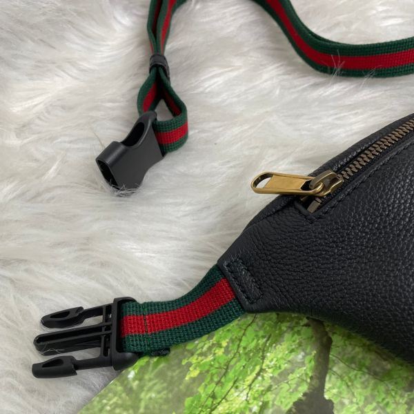 【98 成新】GUCCI小號印刷腰包 