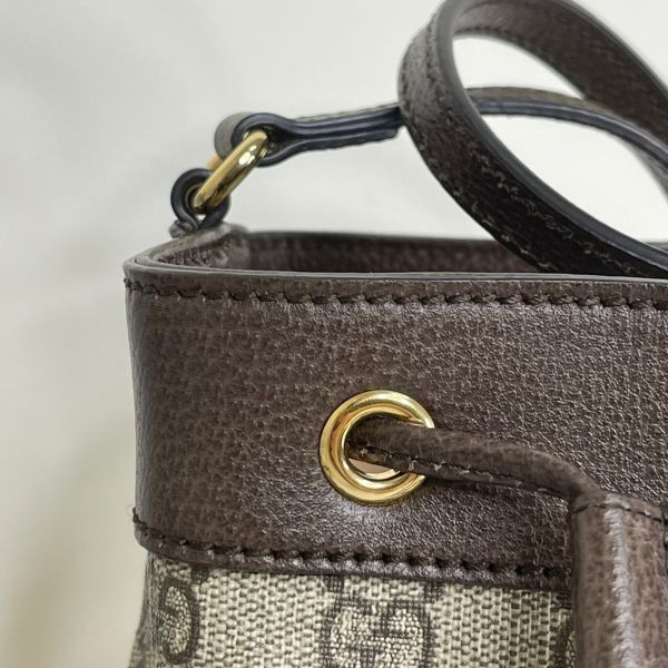 【分期0利率】GUCCI OPHIDIA GG 迷你水桶袋 【99成新】 
