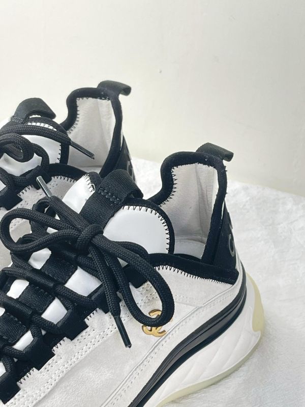 【95成新】CHANEL 金扣老爹鞋 38碼 