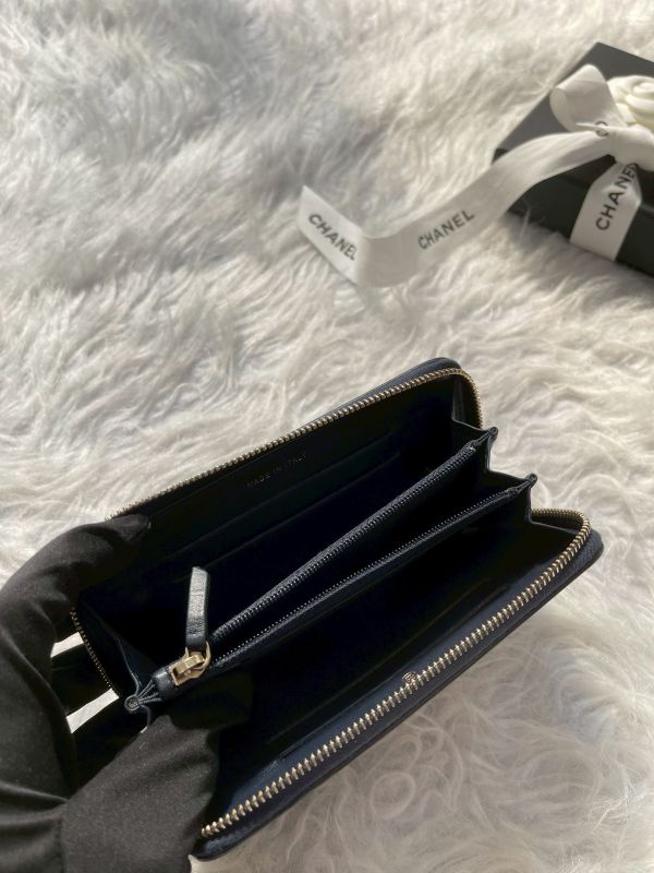 【分期0利率】CHANEL VANITY 拉鍊中夾【9成新】 