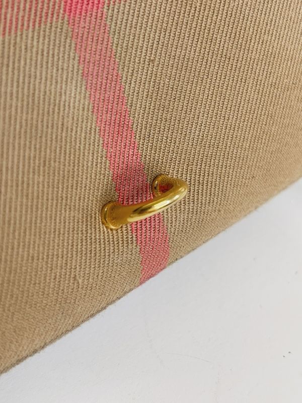 【分期0利率】BURBERRY Macken Baby 格紋鍊條包【9成新】 