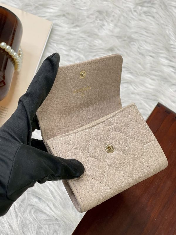 【分期0利率】CHANEL BOY翻蓋零錢卡包【9成新】 
