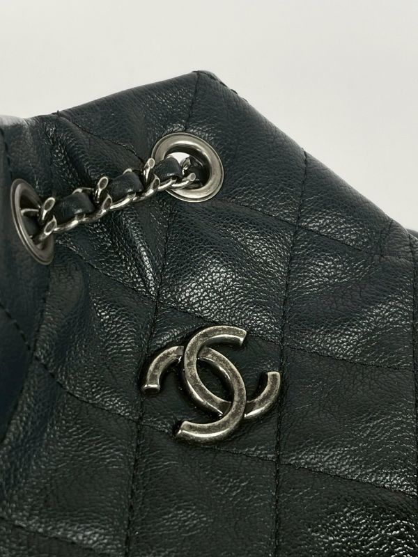 【9成新】CHANEL Gabrielle 後背包 漆皮漸層 