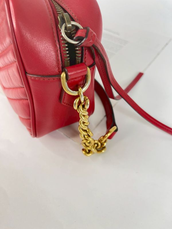 【分期0利率】GUCCI Marmont 相機包紅金【85成新】 