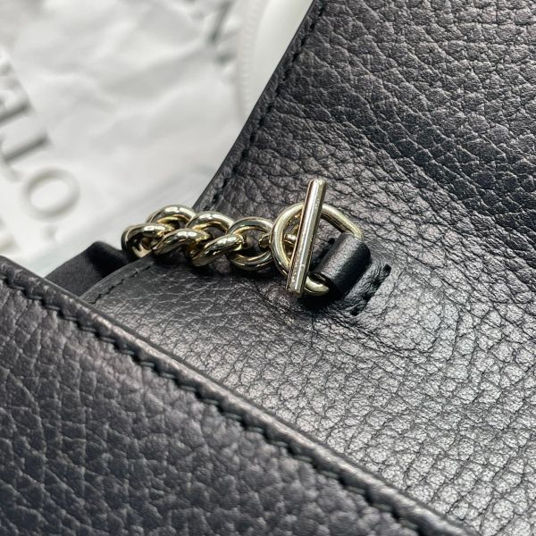 【95成新】【12期0利率】Gucci 皮革翻蓋單肩包 