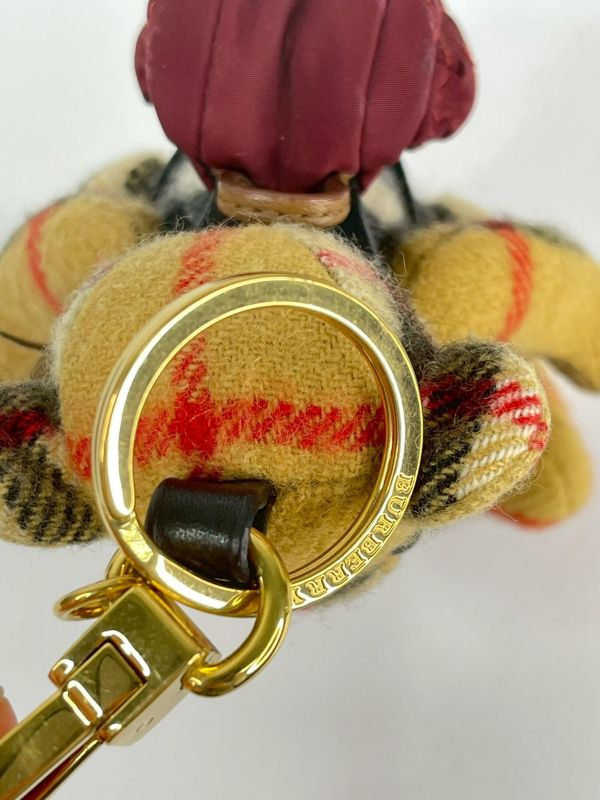 【85成新】BURBERRY 後背泰迪熊吊飾 