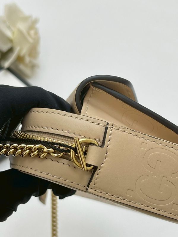 【99成新】GUCCI  SUPER MINI 鍊條包 