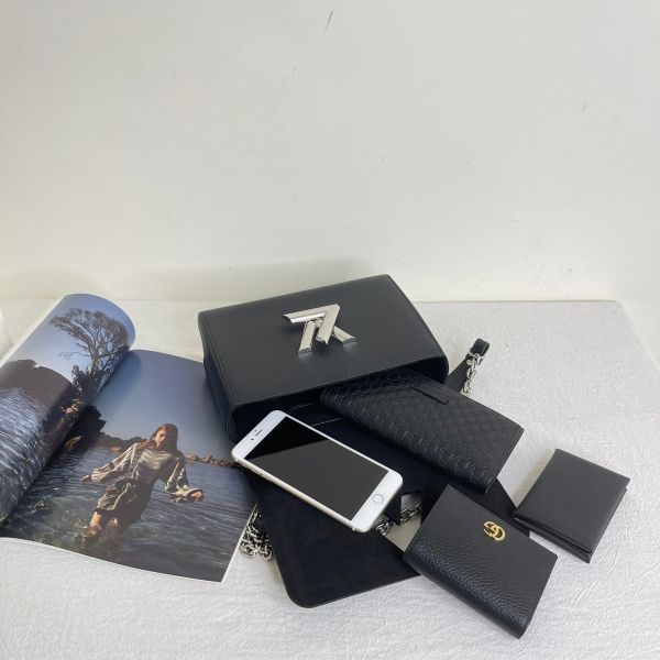 【12期0利率】LV  EPI水波紋 TWIST MM【95成新】 