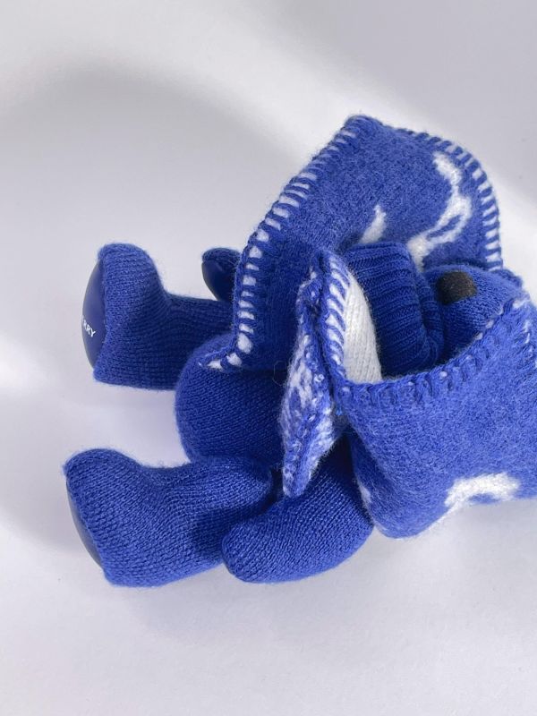 【全新品】BURBERRY Thomas Bear 羊毛混紡鑰匙扣 