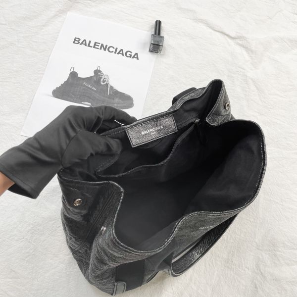 【12期0利率】Balenciaga Navy Cabas S托特包【9成新】 