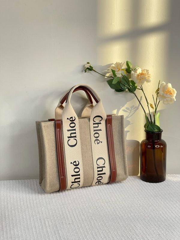 【分期0利率】CHLOE WOODY SMALL 經典棕【9成新】 