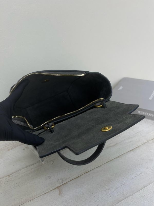 【9成新】CELINE 小牛皮BLET手袋鯰魚包NANO 