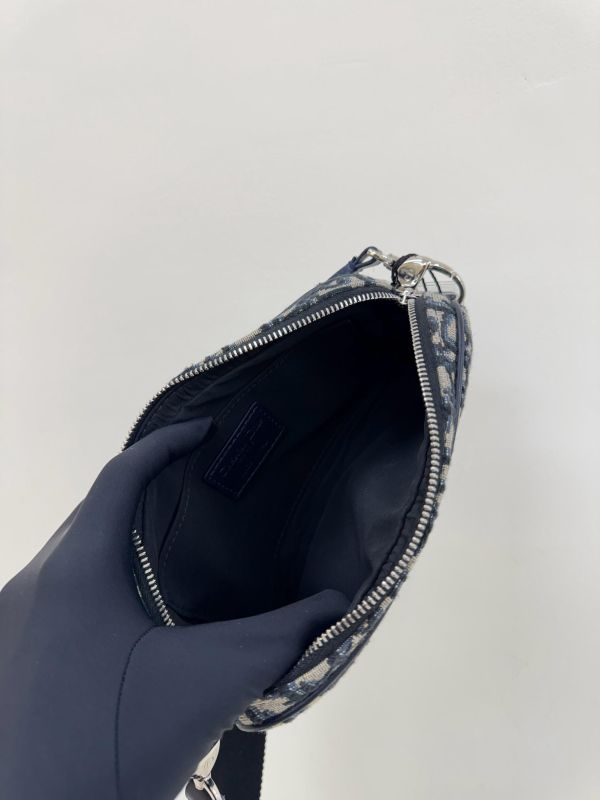【99成新】DIOR Oblique 二合一斜背包 