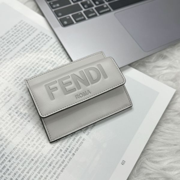 【12期0利率】FENDI ROMA卡夾零錢包【全新閒置】 