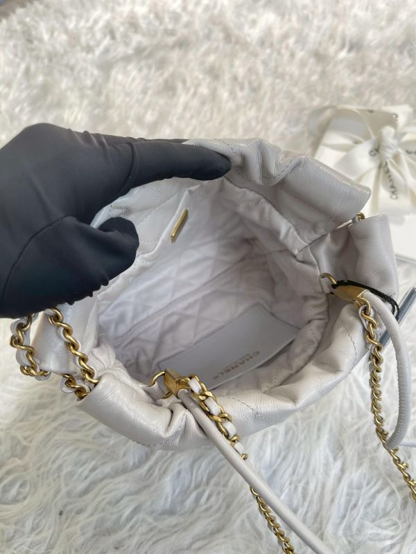 【95成新】CHANEL 22 迷你束口包 